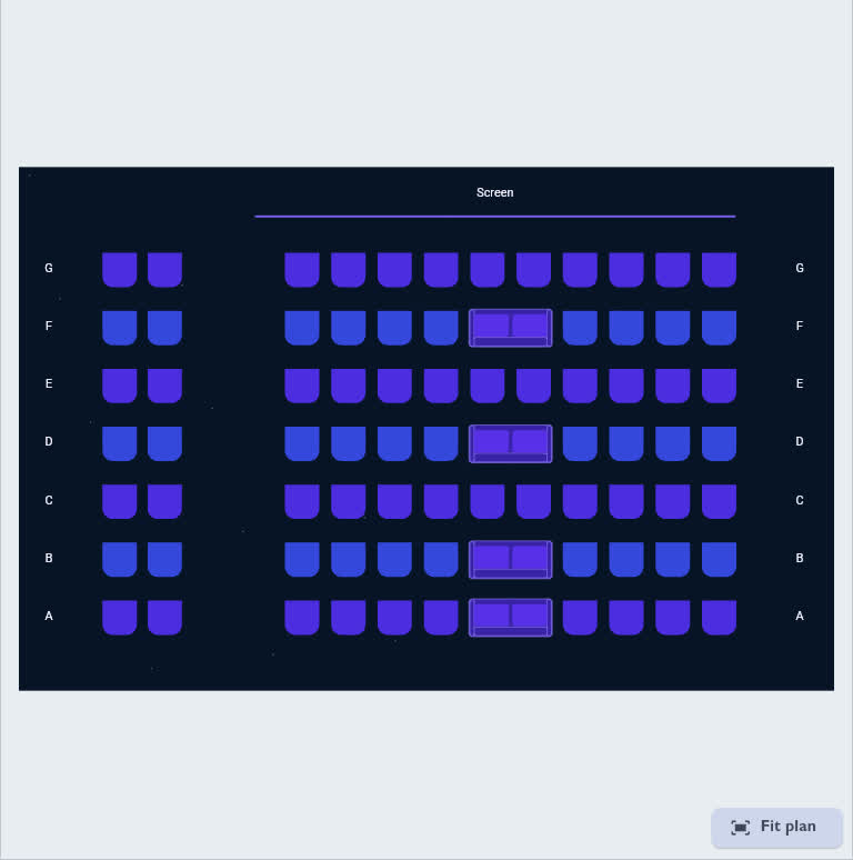 Galaxy cinema in the English editor