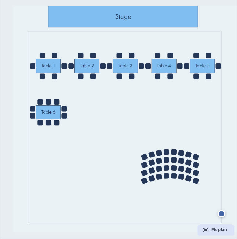 Tables and curved rows in the English editor